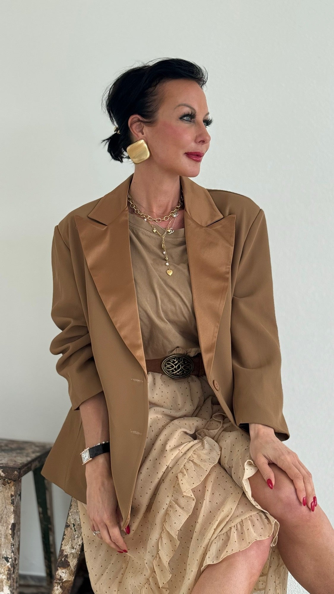Blazer Dorothé camel