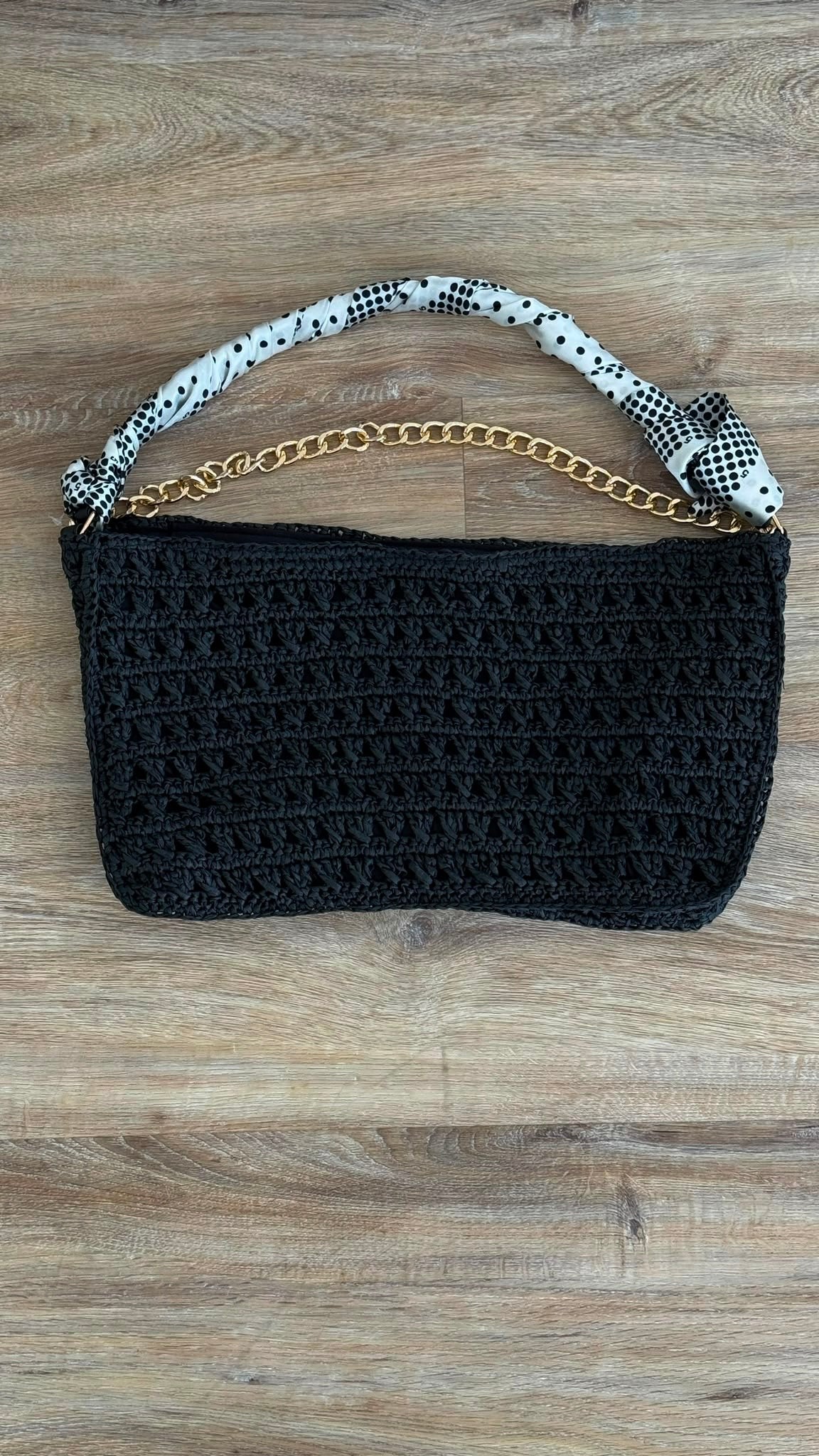 Bag Delphi rotan incl scarf