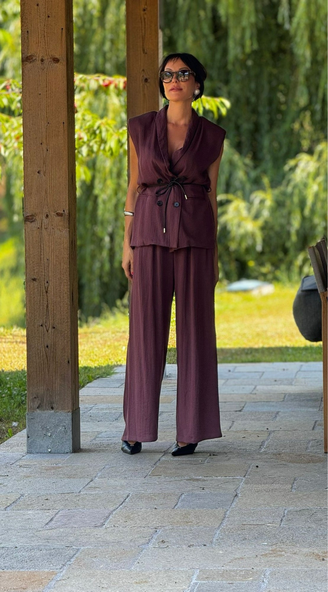 Pants Lilac purple