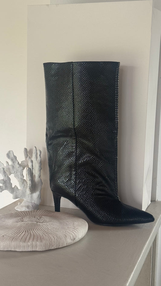 Boots Zita croco