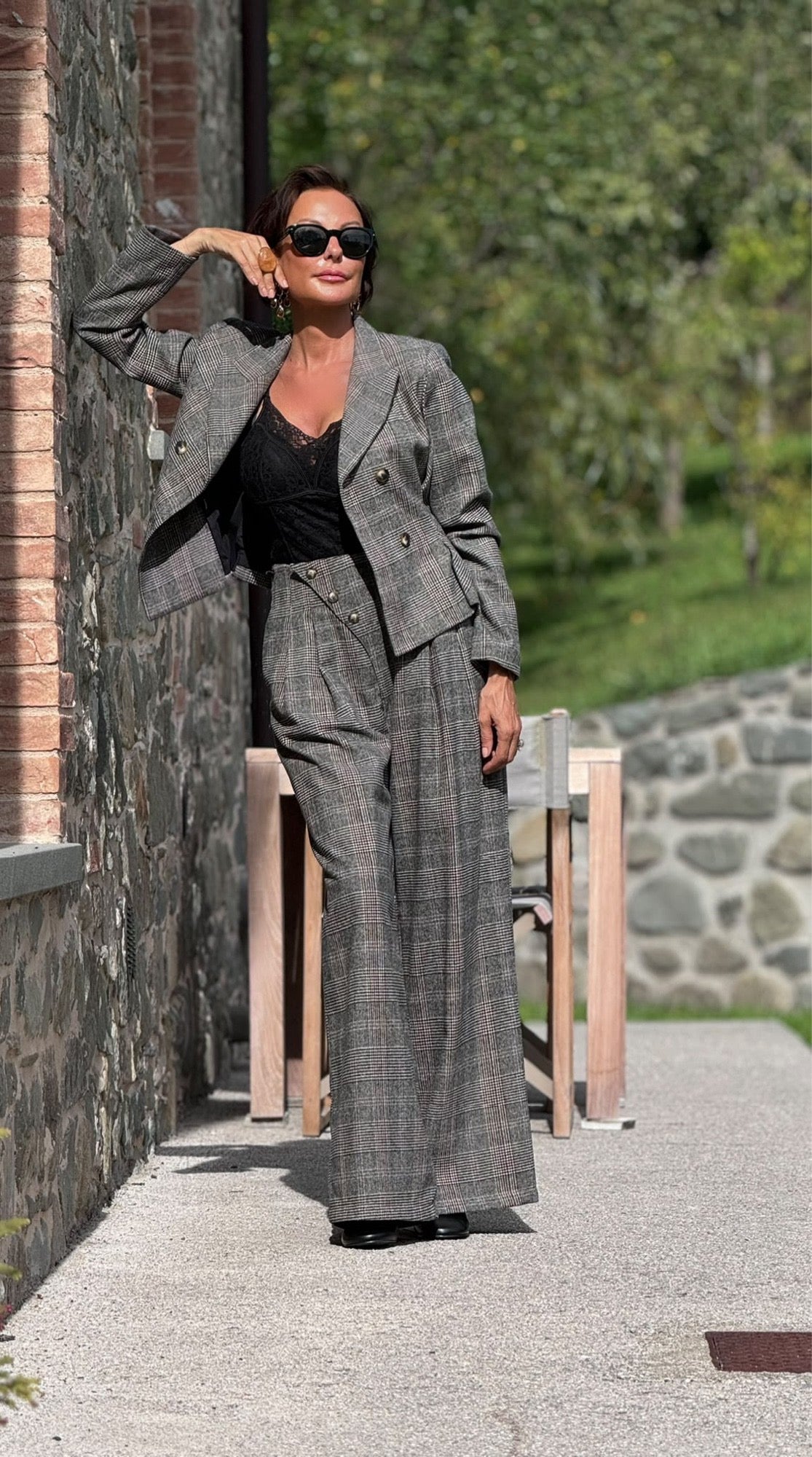 Pantalon tartan Vero