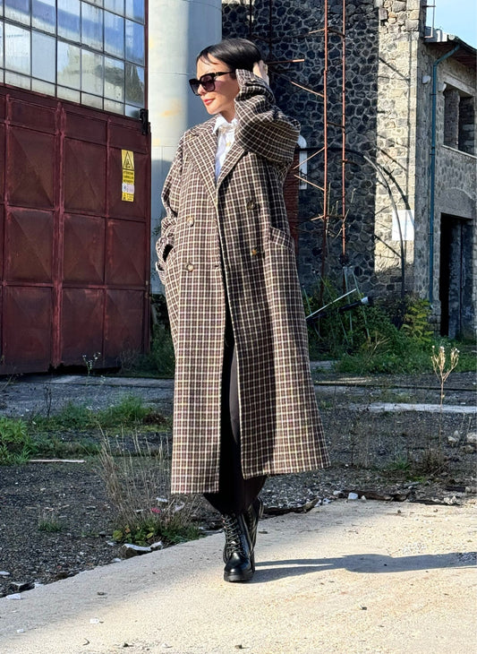Manteau Paola tartan