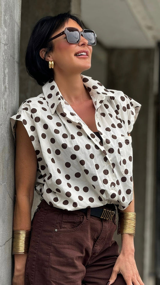 Blouse dolly km polka