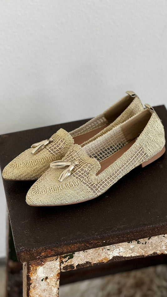 Ballerin woven gold