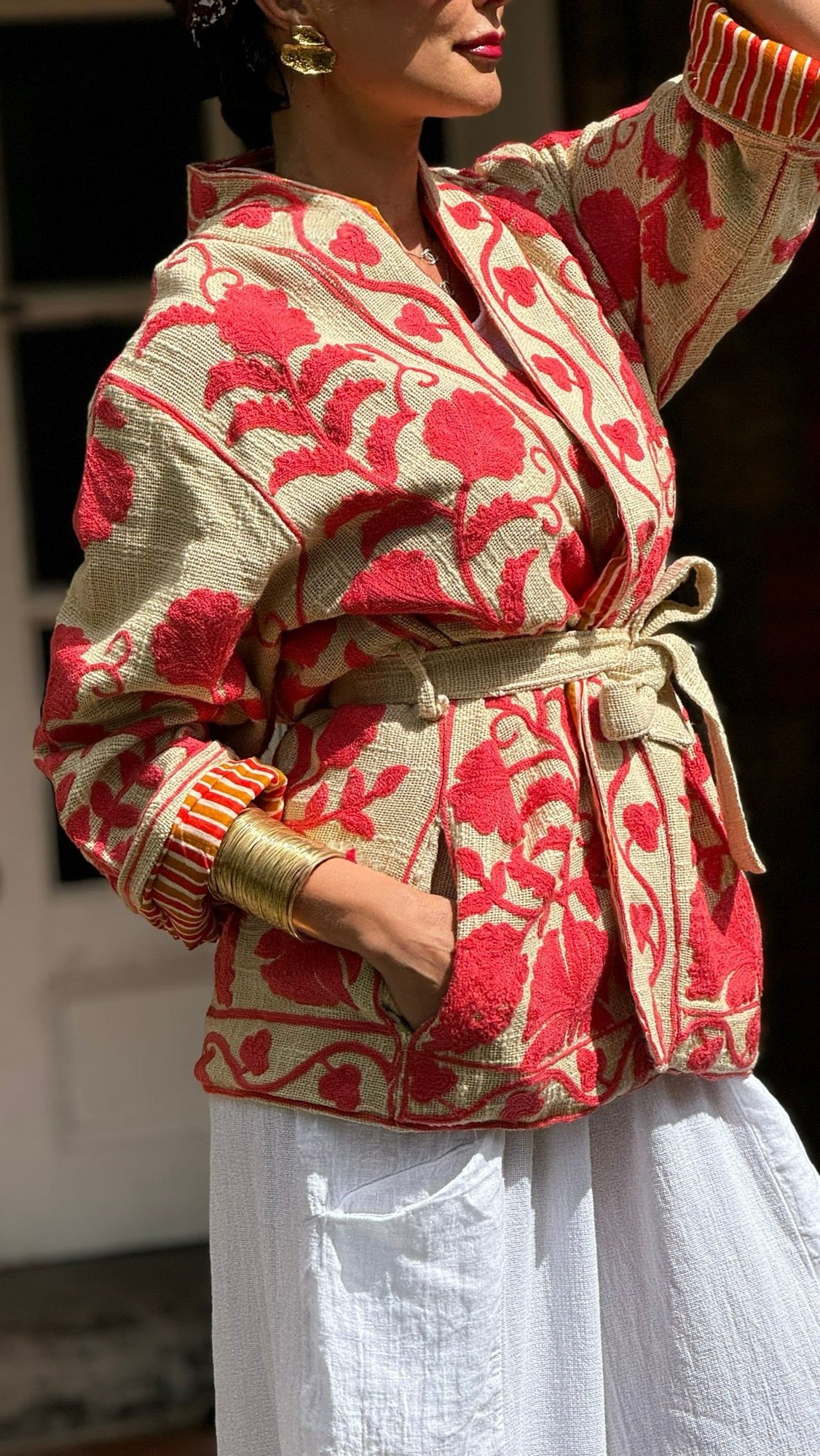 Jacket indie red