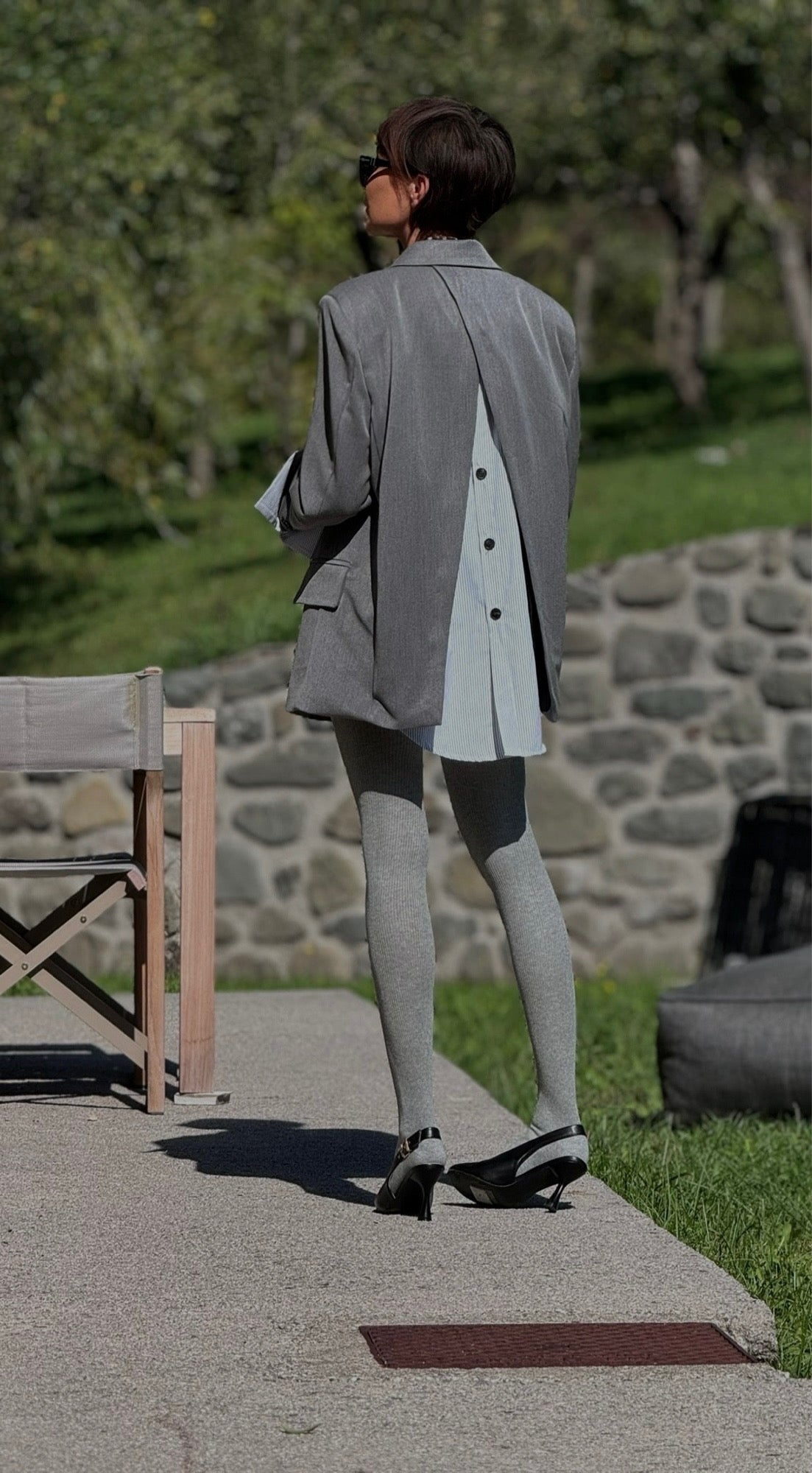 Blazer Lilac grey