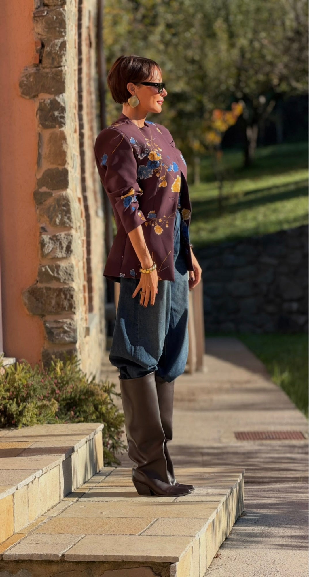 Blazer vabbé flowered