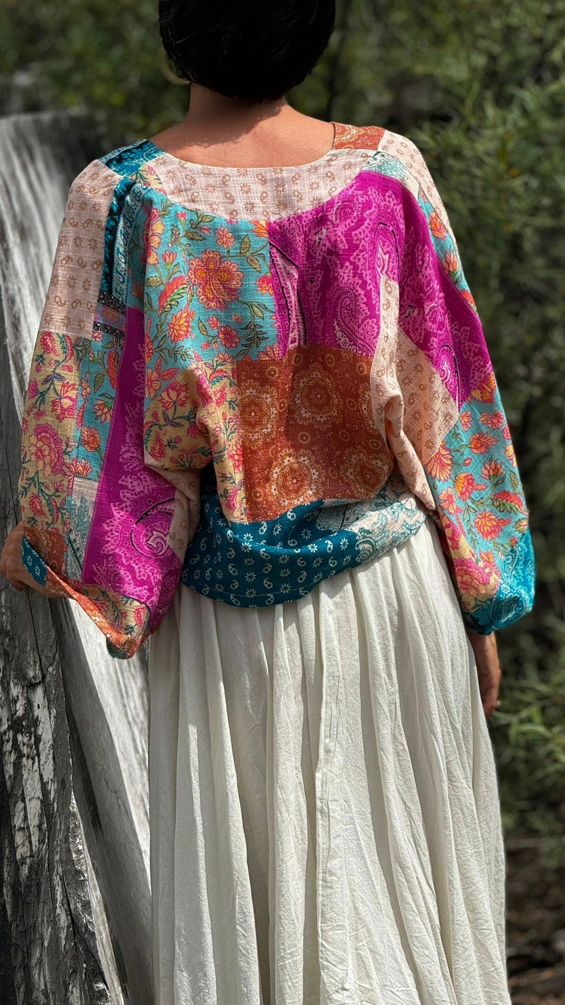 Kimono Amauri azur