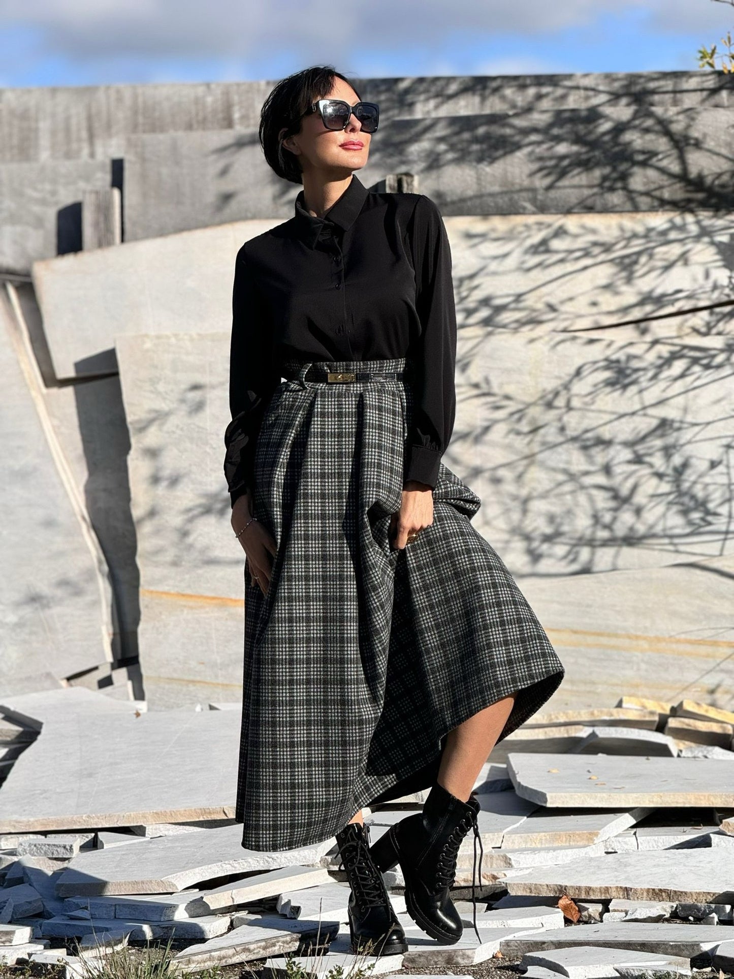 Skirt Zoe tartan