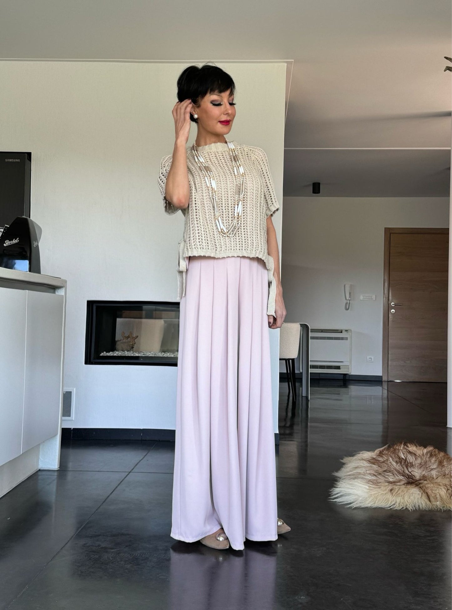 Tee Styliz fishnet
