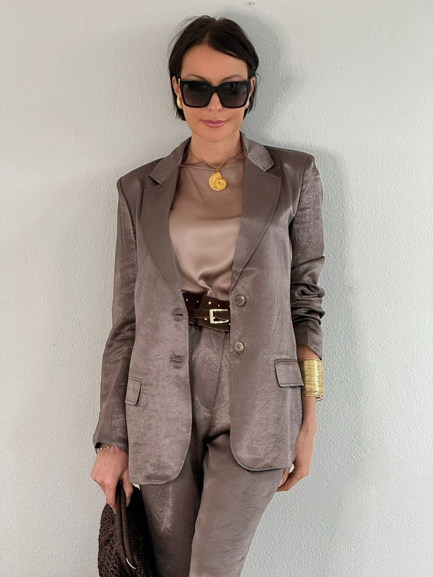 Blazer lilas Clarice