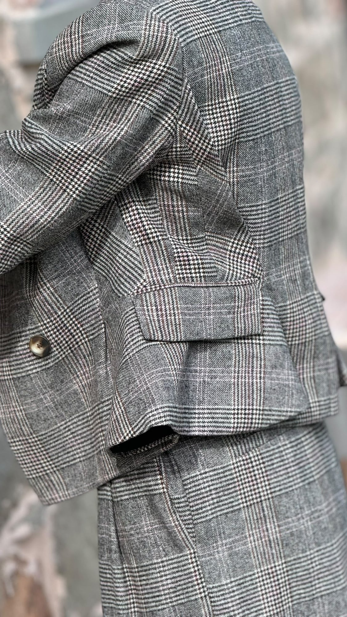 veste à carreaux Vero
