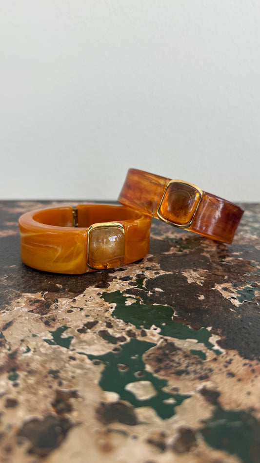 Bracelet carré en os