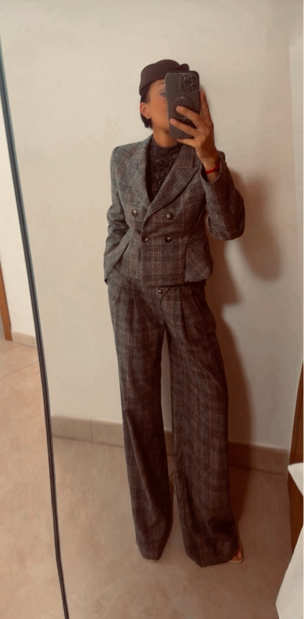 Pants Vero tartan