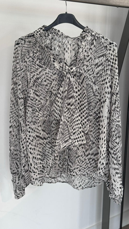 Blouse Leona python