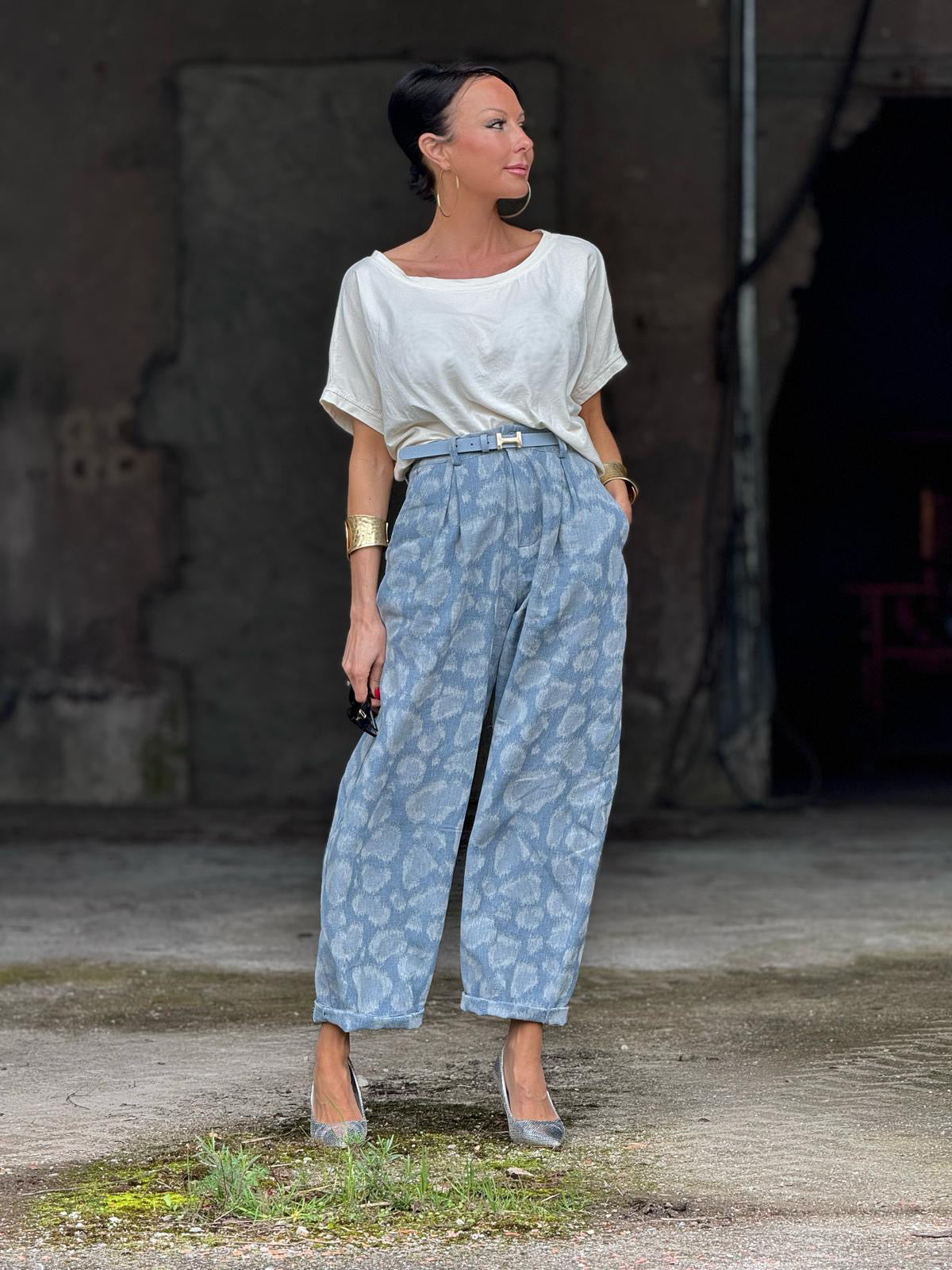 Pantalon Maris bleu