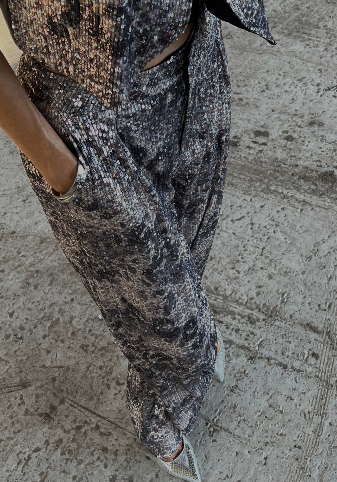 Pants Josy glitter