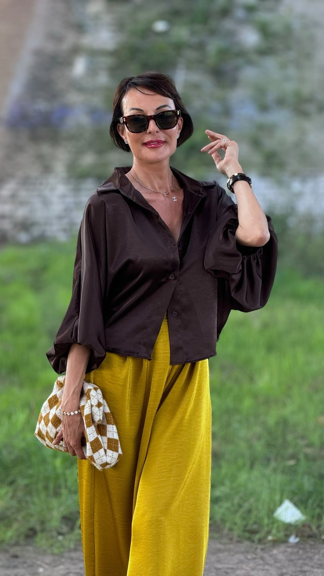 Blouse Vero chocolat