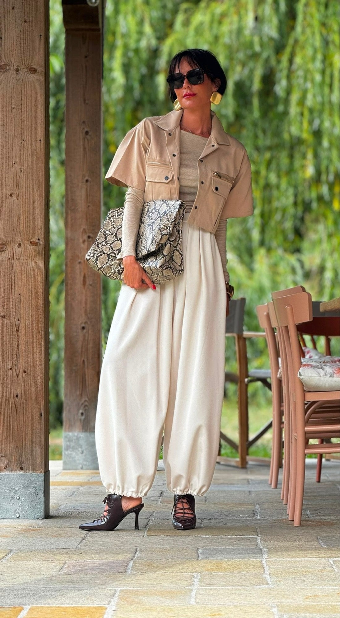 Jacket Evita camel