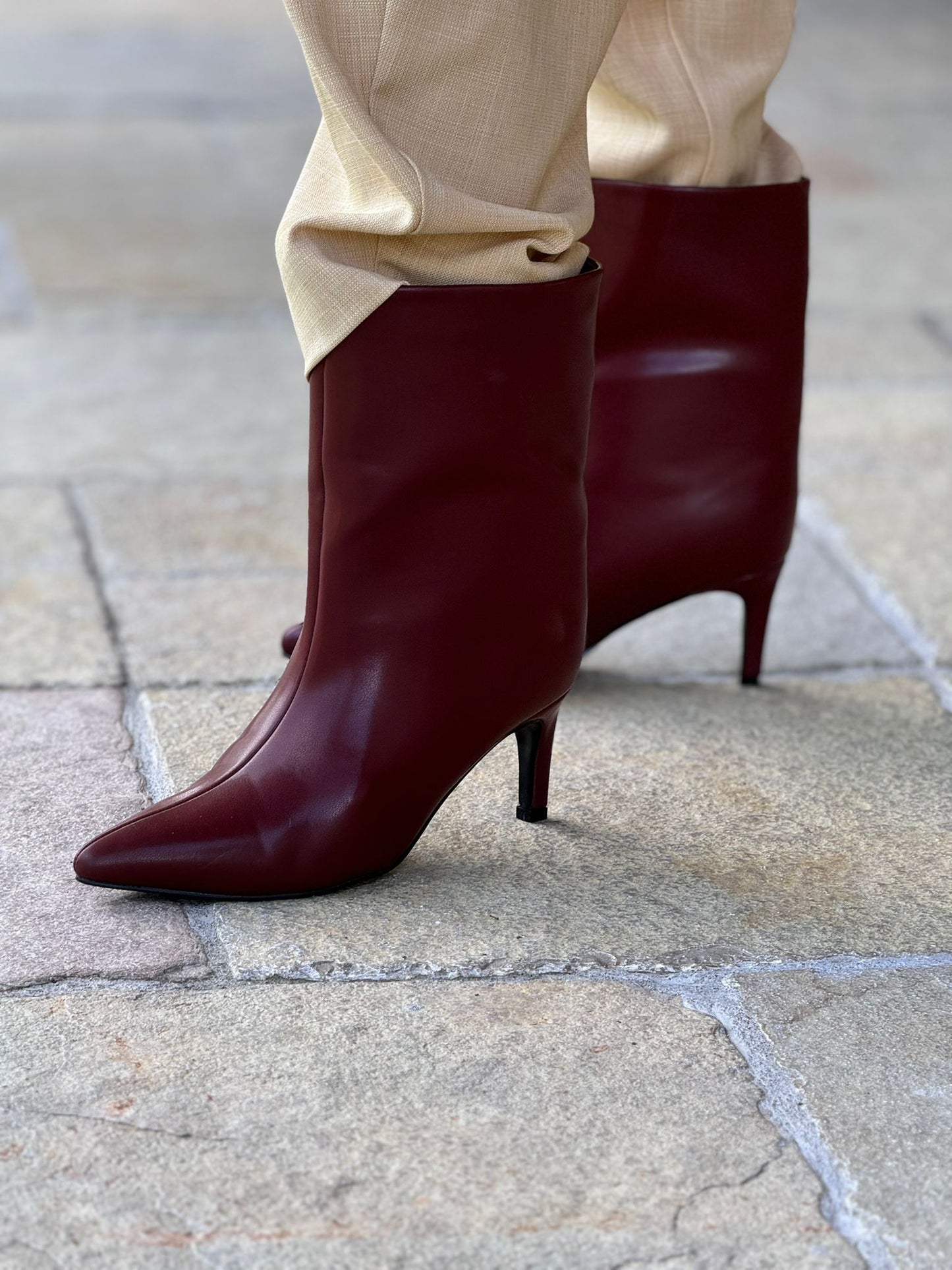Bottes rouge baie