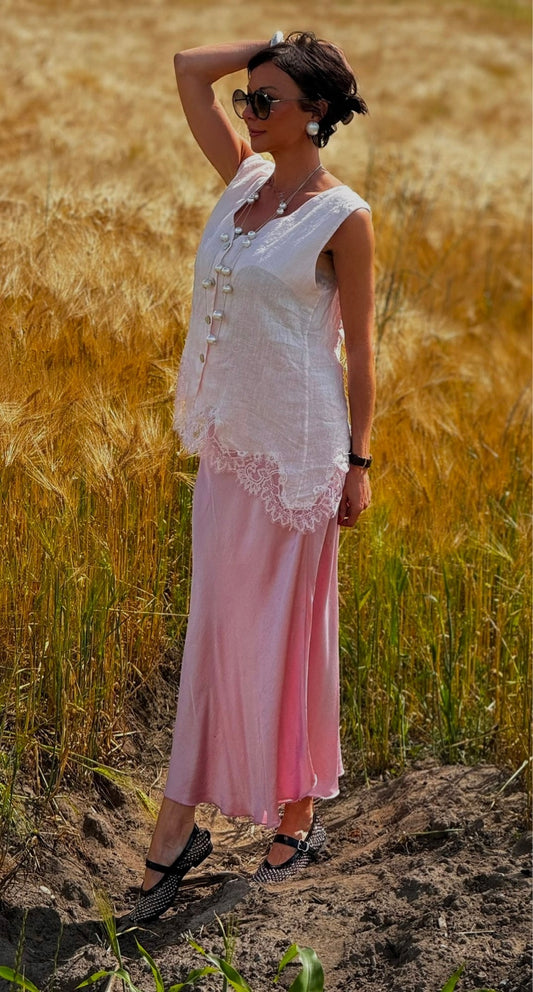 Skirt Sanremo pink