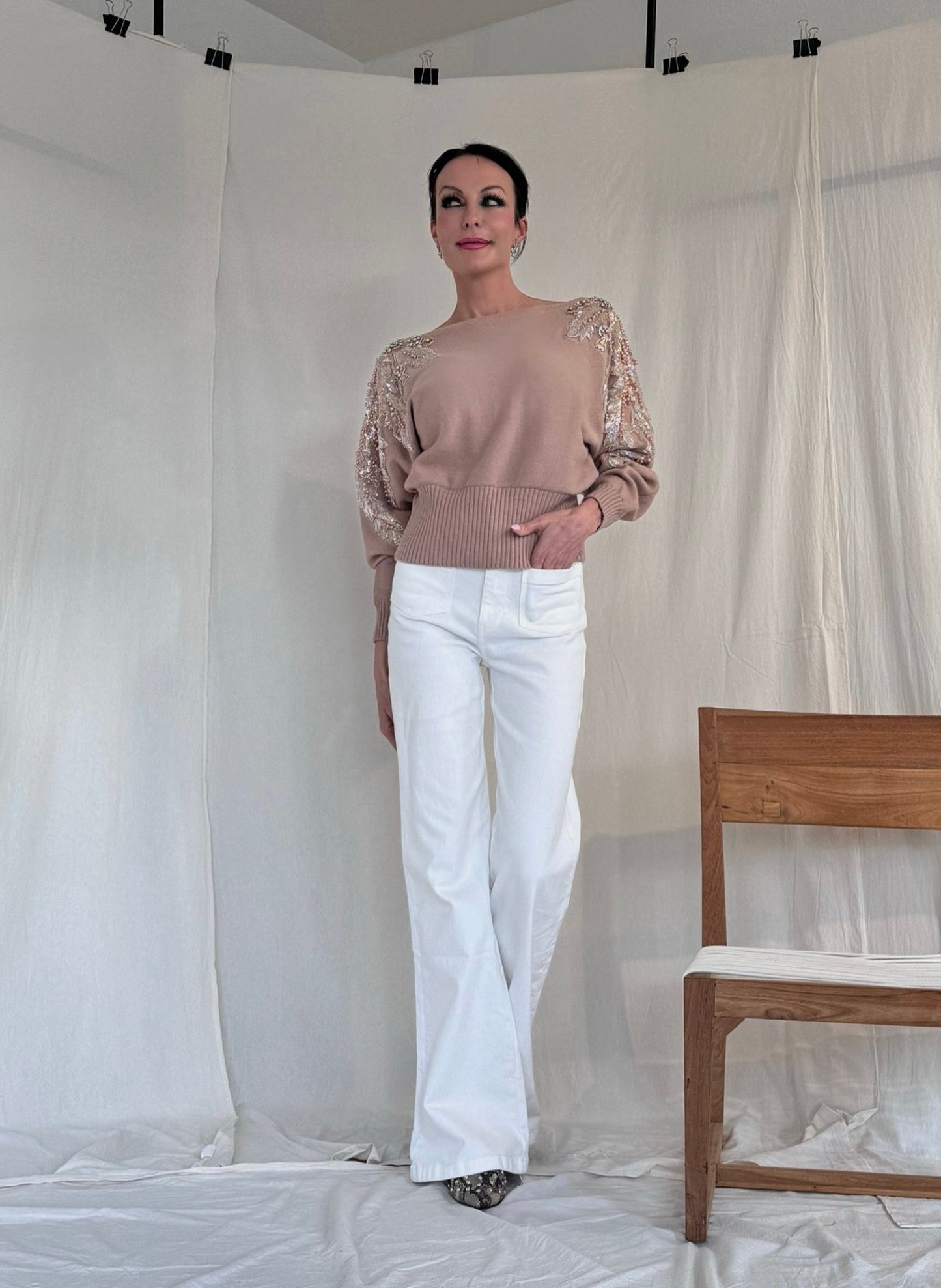 Pull Marlies camel