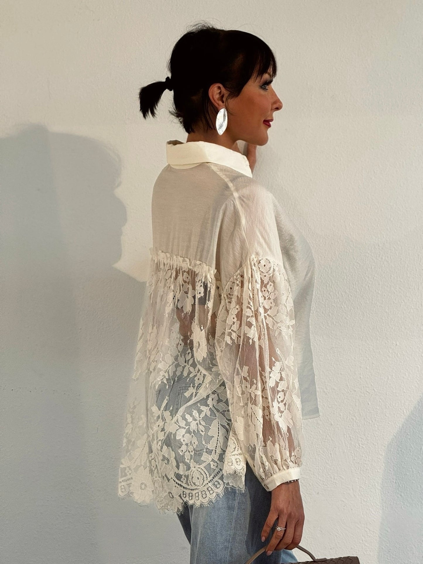 Blouse Suzy lace arm