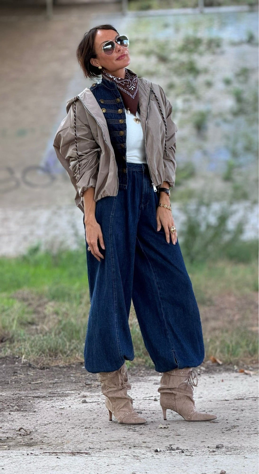 Jacket Cara sand