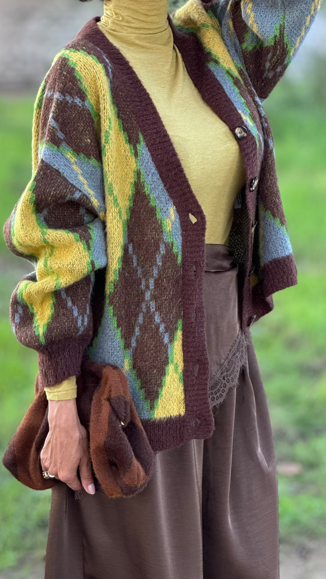 Cardigan Carla curry
