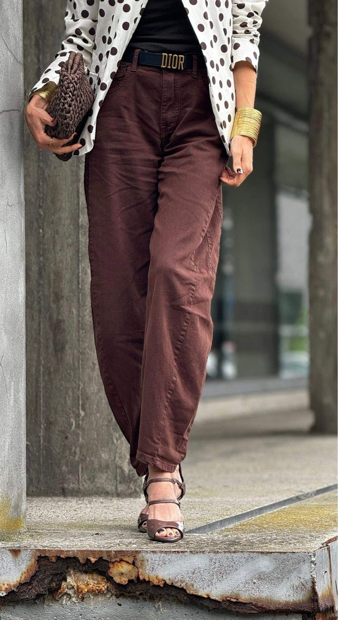 Jeans Montana choco