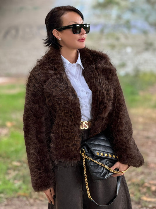 Coat Lola faux fur