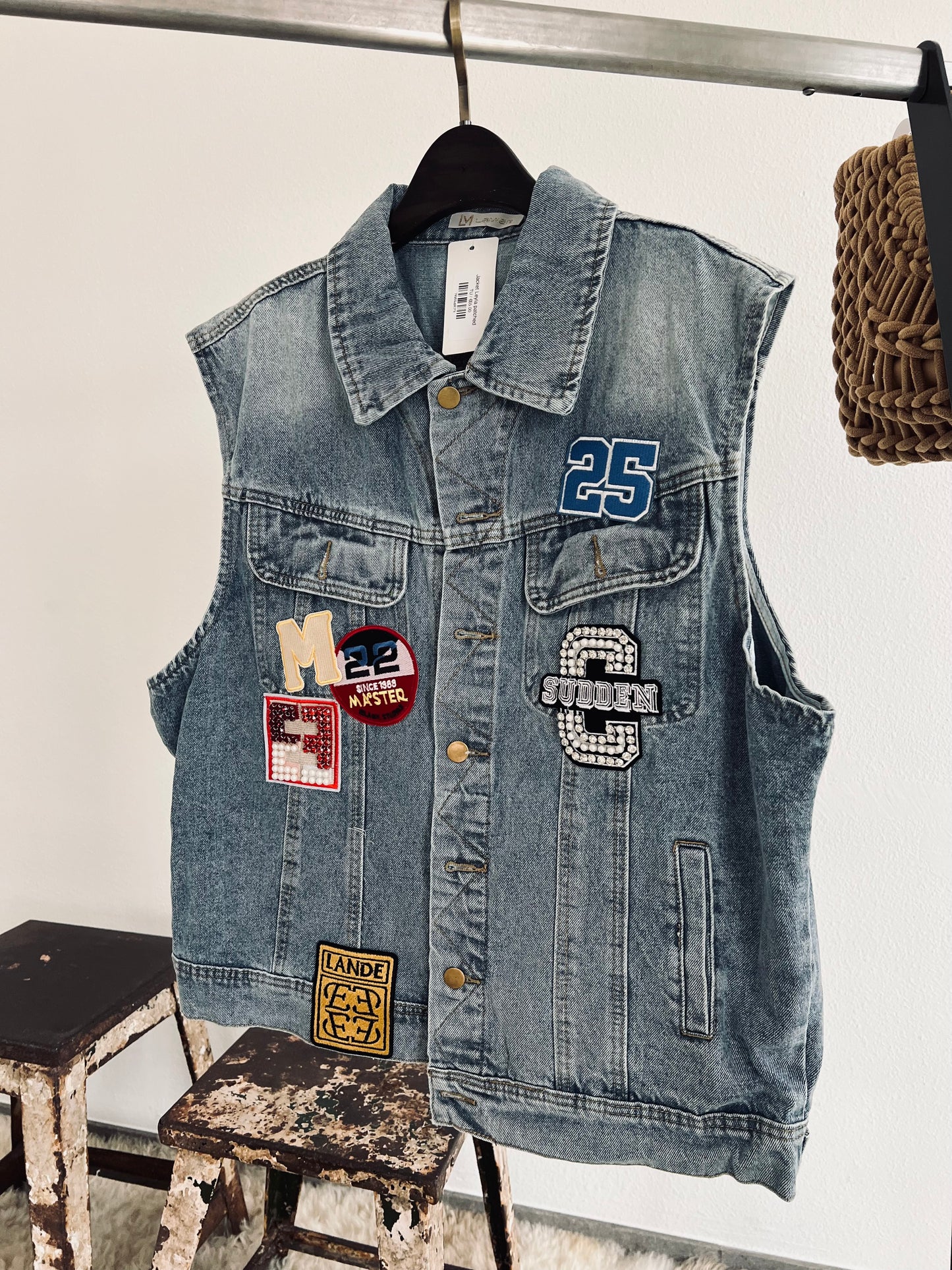 Jacket Leyla patched