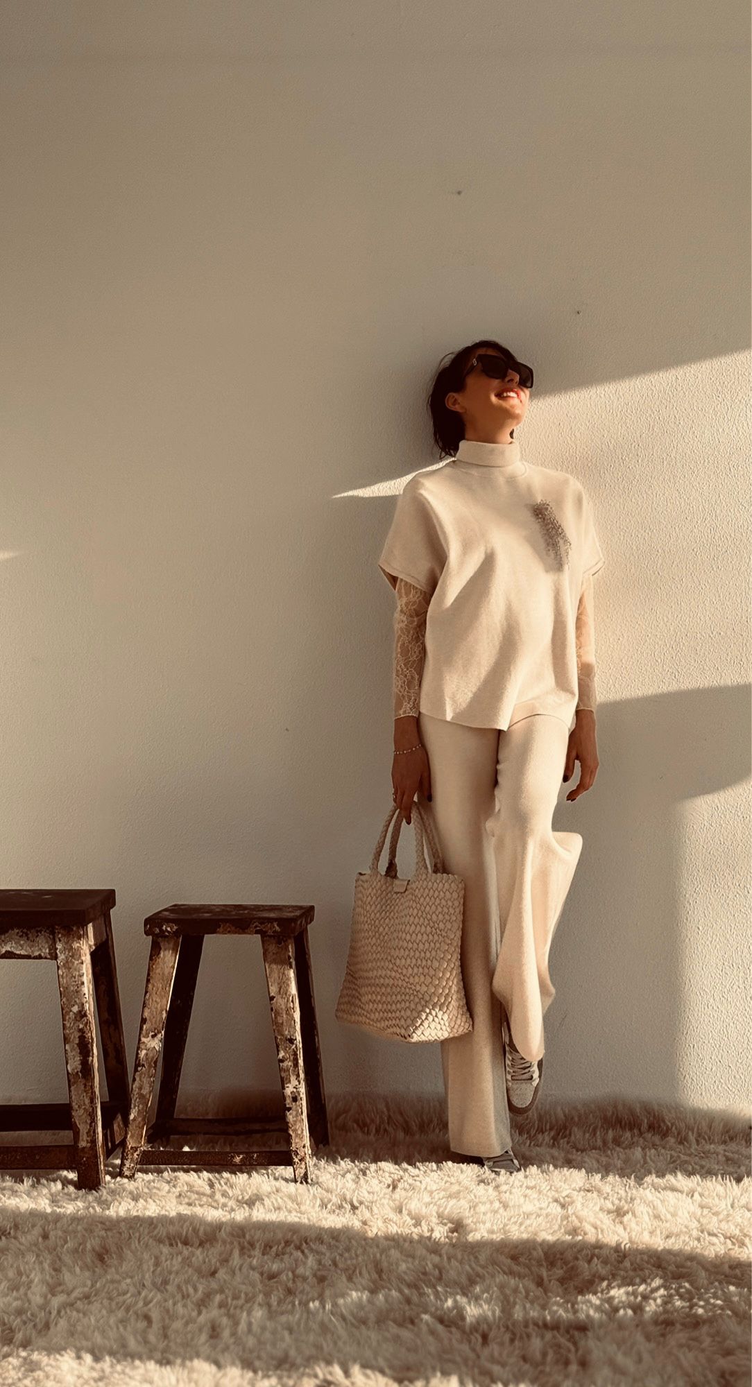 Set blossom jersey ivory - pre order -