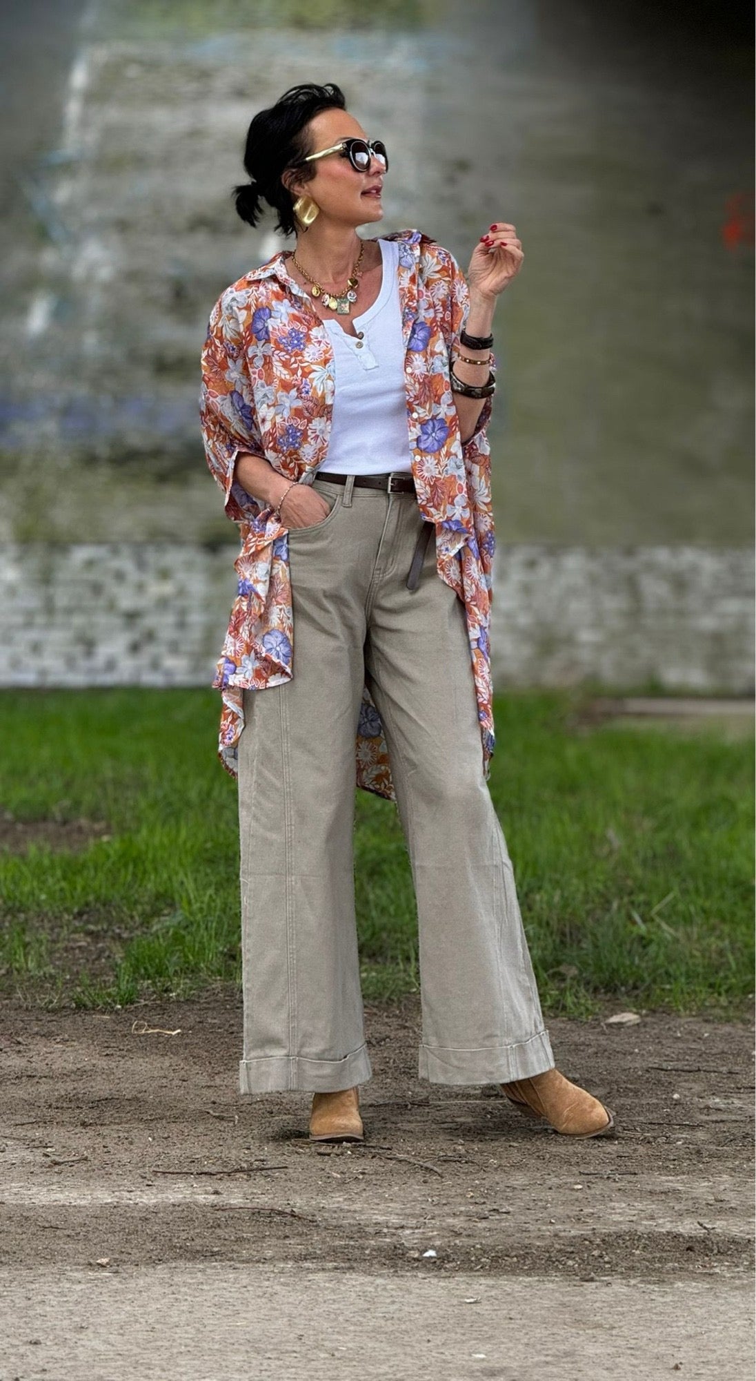 Montana orange blouse