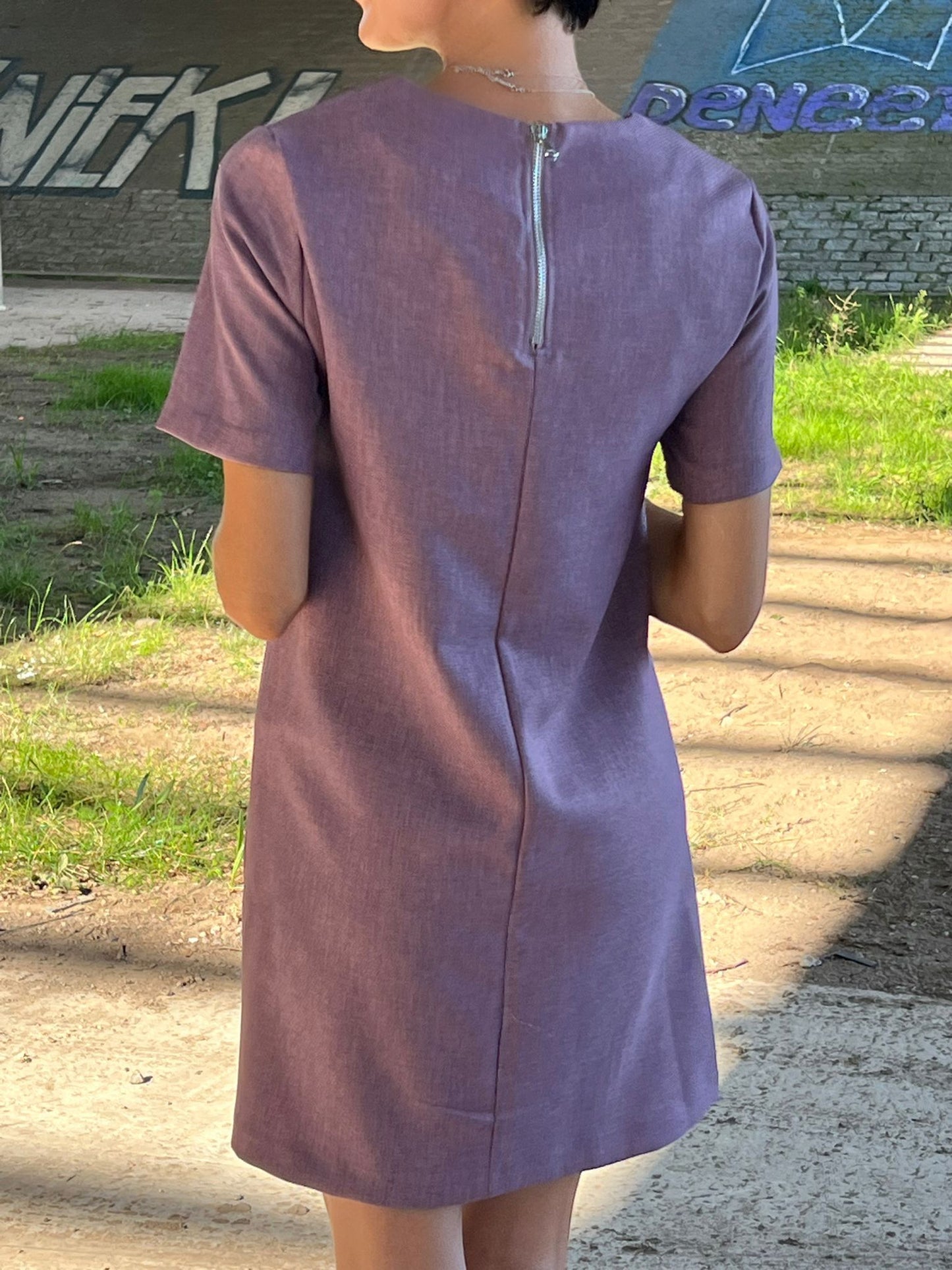 Dress shorts lilac