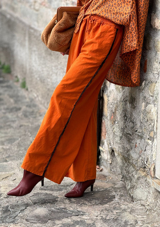 Pantalon Lyra mandarine