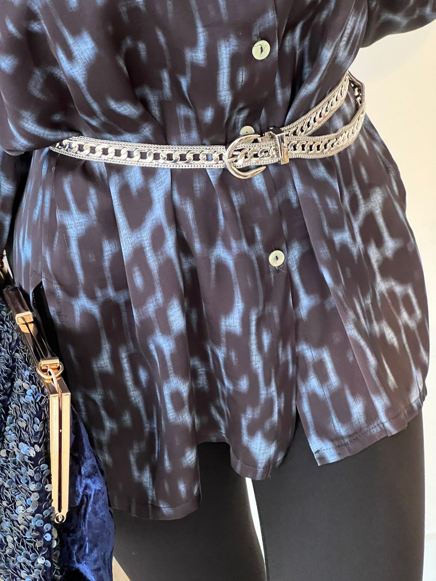 Blouse SAIPH leo blue