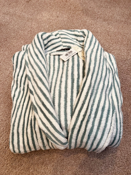 Bathrobe striped mint