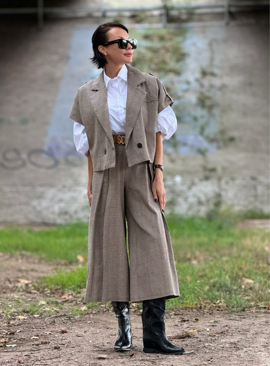 Pants Irina tartan