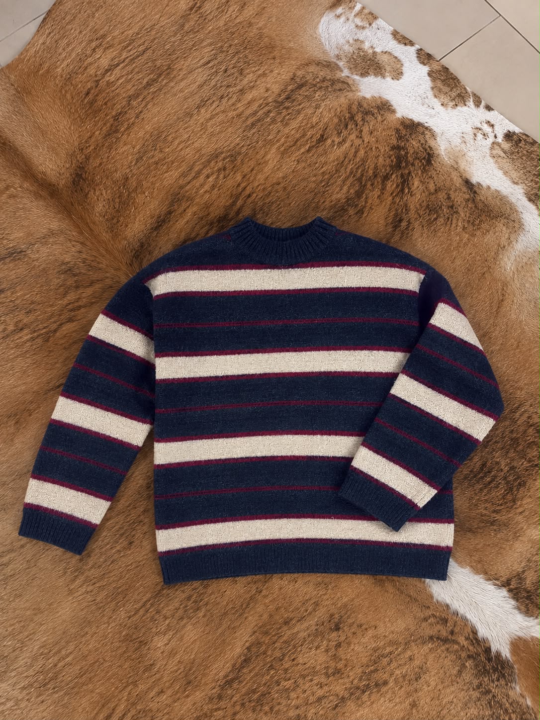 Pull Isola striped navy