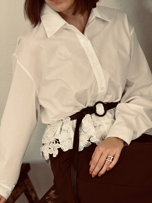 Blouse Gayle cotton white