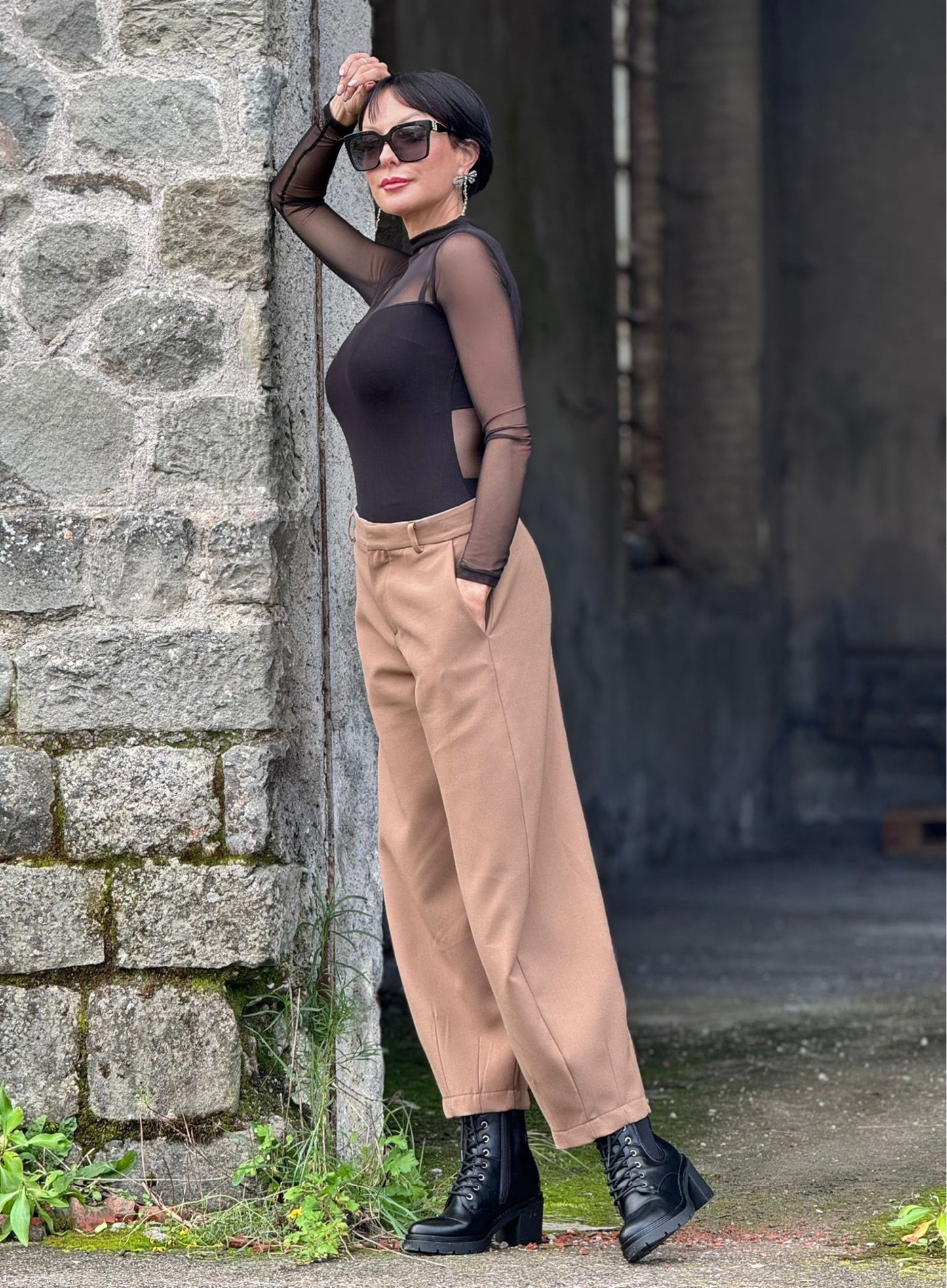 Body Rachel transp. black