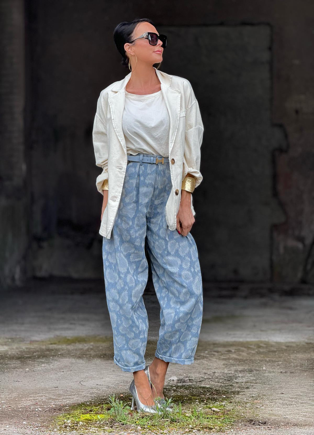 Pantalon Maris bleu