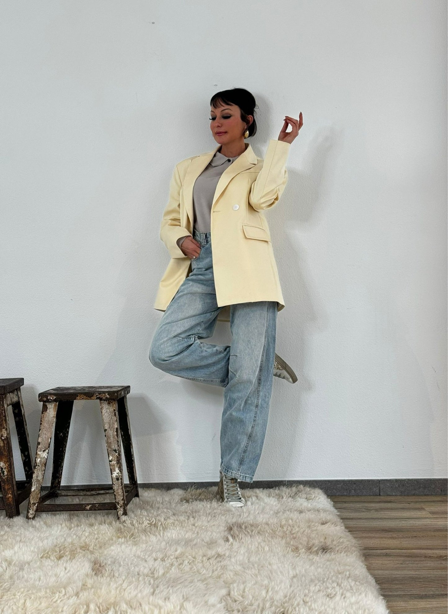 Blazer Justine yellow