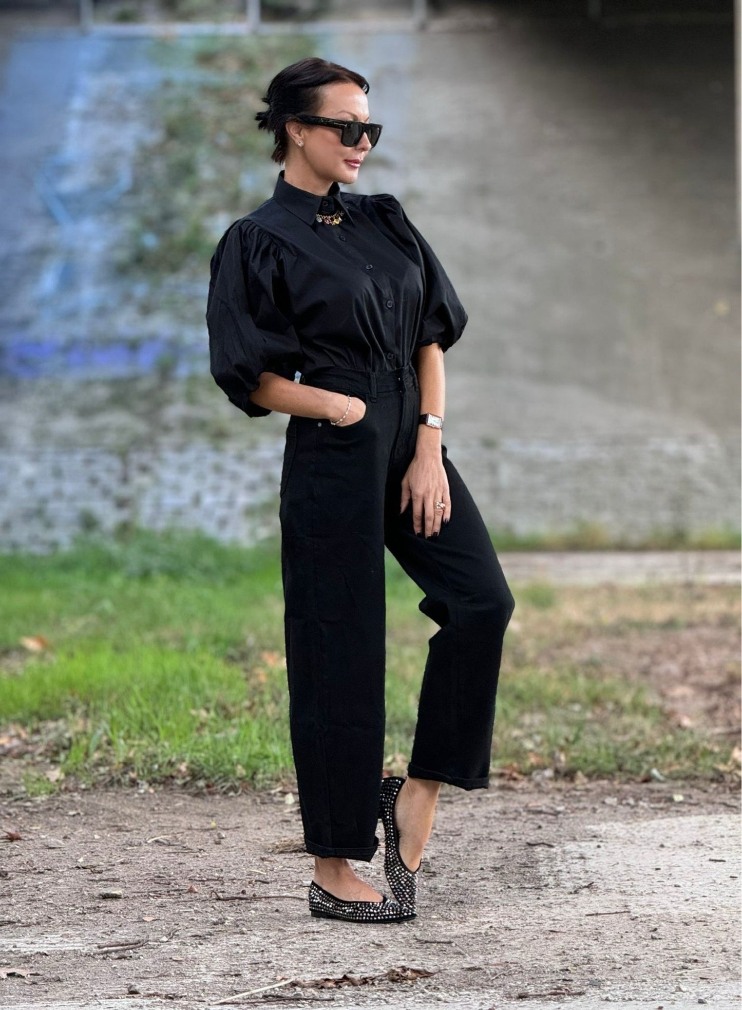Blouse Linden black