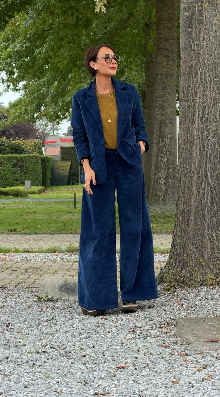 Pants Mila cobalt