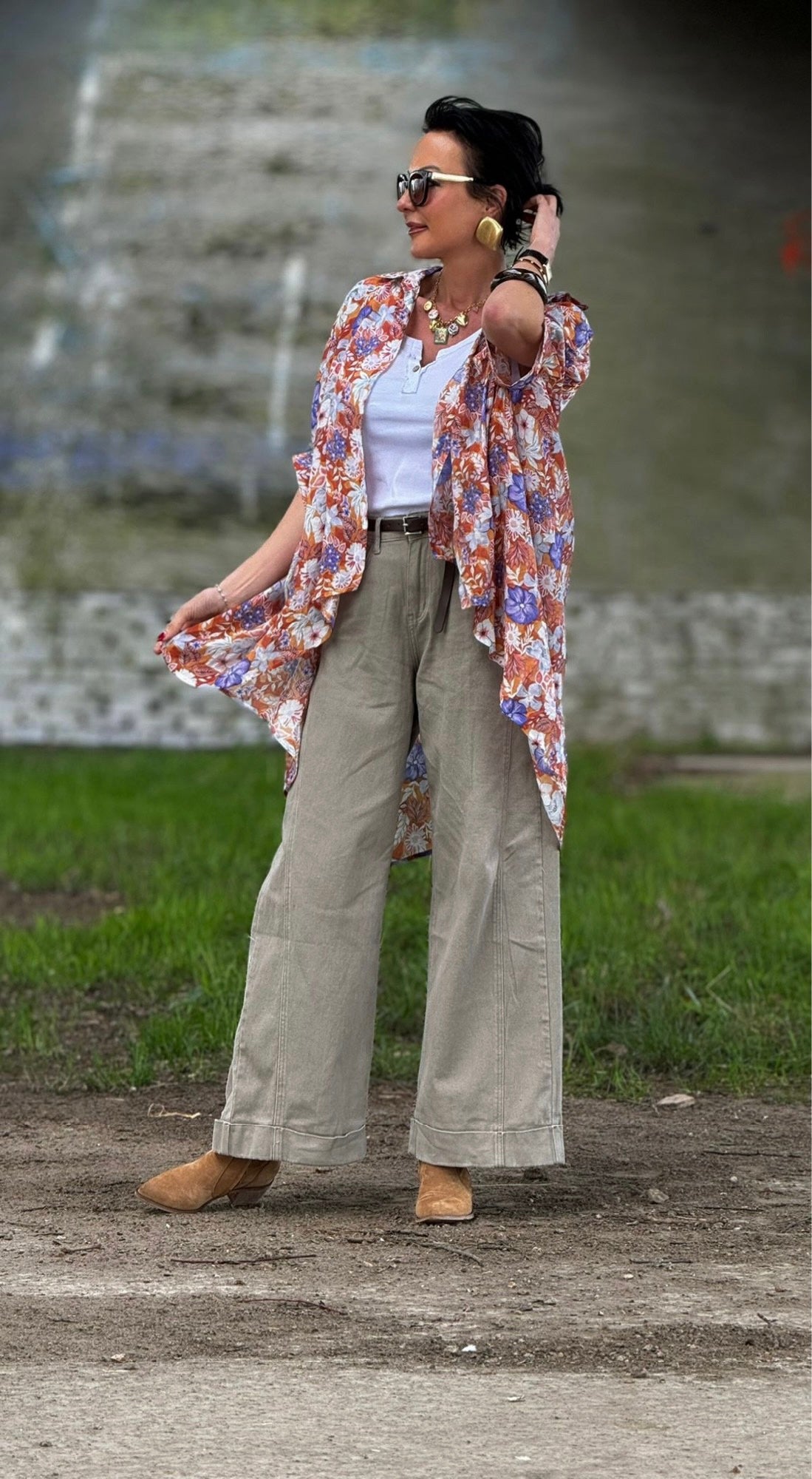 Montana orange blouse