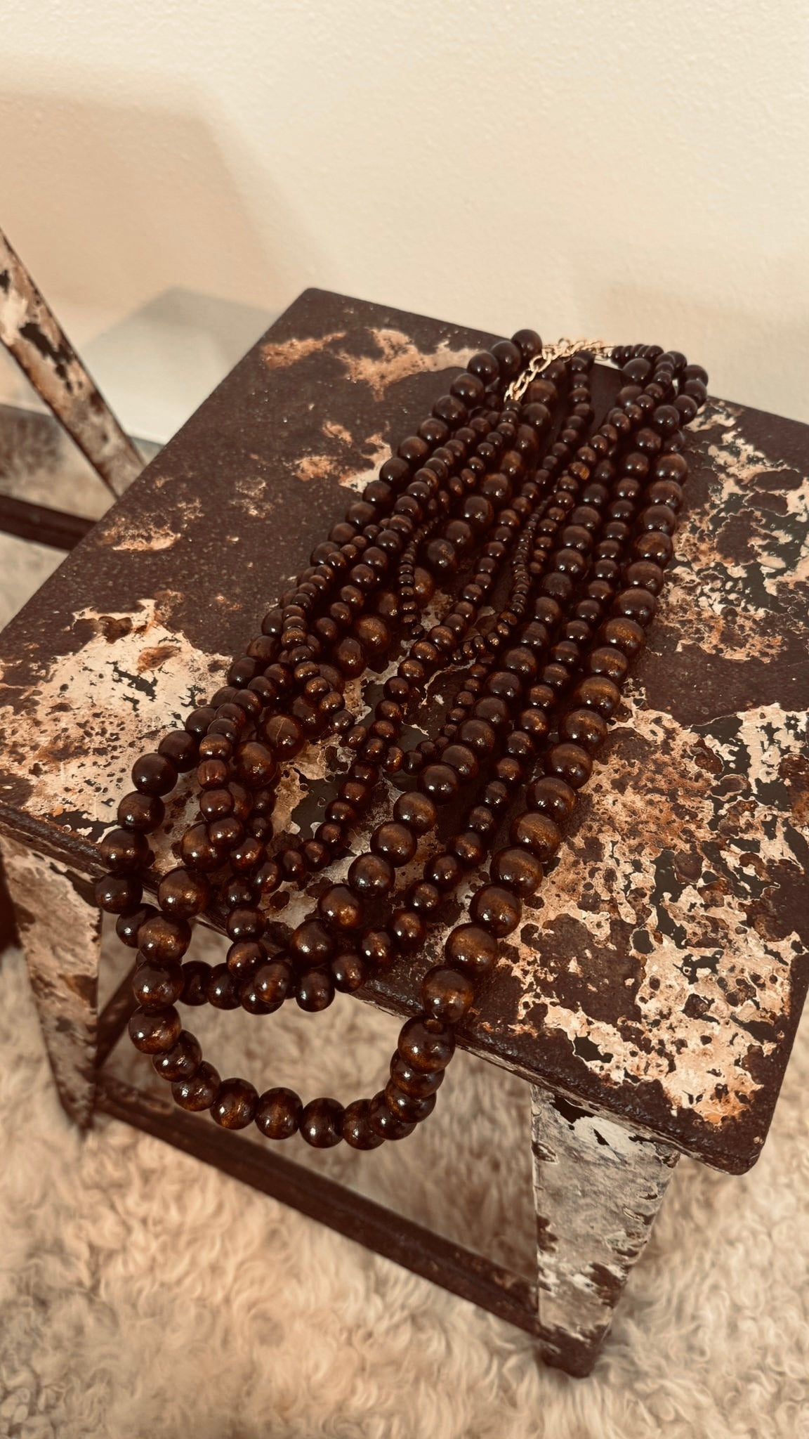 Chain maxi woods brown