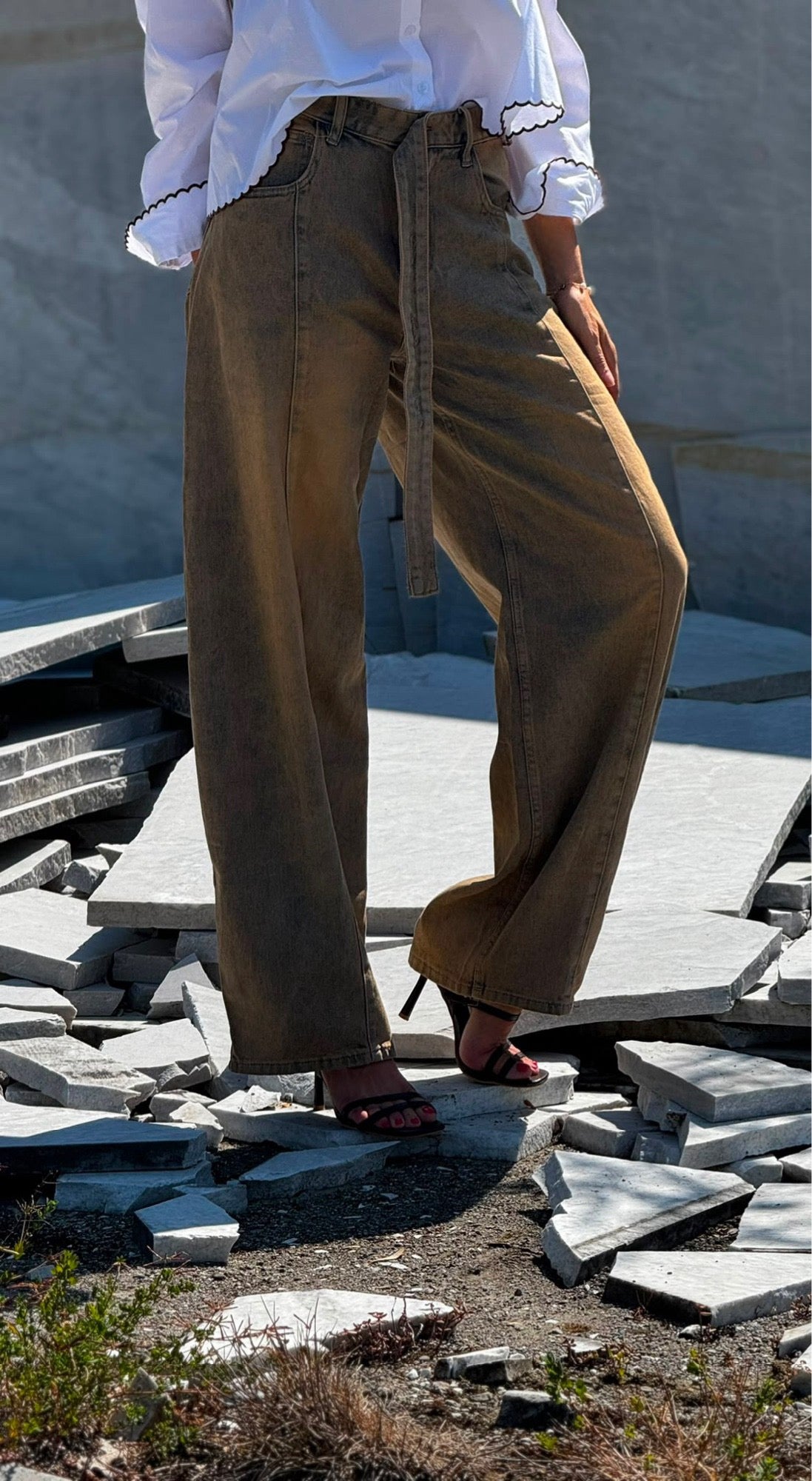 Jeans Lucca brown