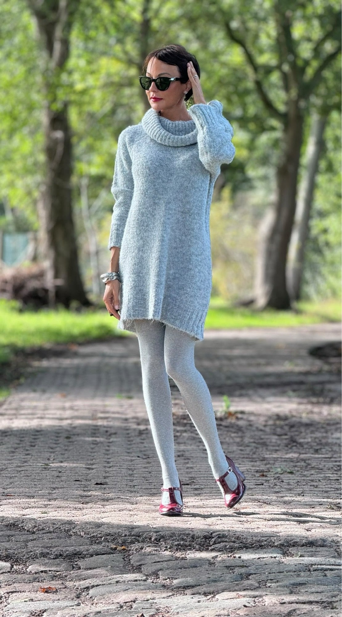 Dress pull Carlotta grey